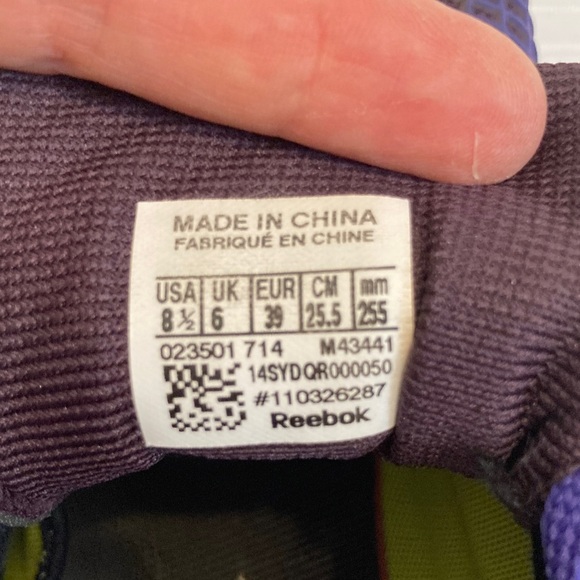 Reebok Crossfit CF-74 Womens 8.5 Purple Training Athletic Shoes - Picture 11 of 16